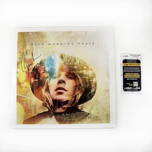 Beck signerat skivalbum LP | Certifierad av JSA