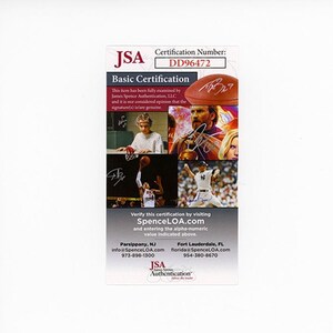 Foto su tela autografata da Brigitte Bardot Bubble Gum / 12x18 / Certificata da PSA/DNA immagine 2