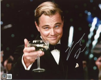 Leonardo DiCaprio Autographed Photo | 8x10 | Certified by BAS