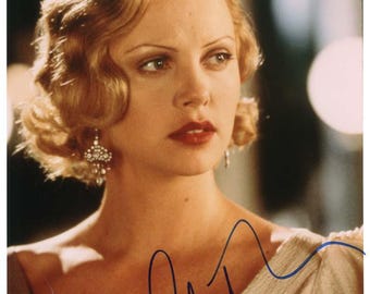 Charlize Theron Autographed Photo | 8x10 | Certified by JSA