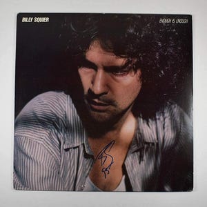 Billy Squier signerat skivalbum LP | Certifierad av JSA
