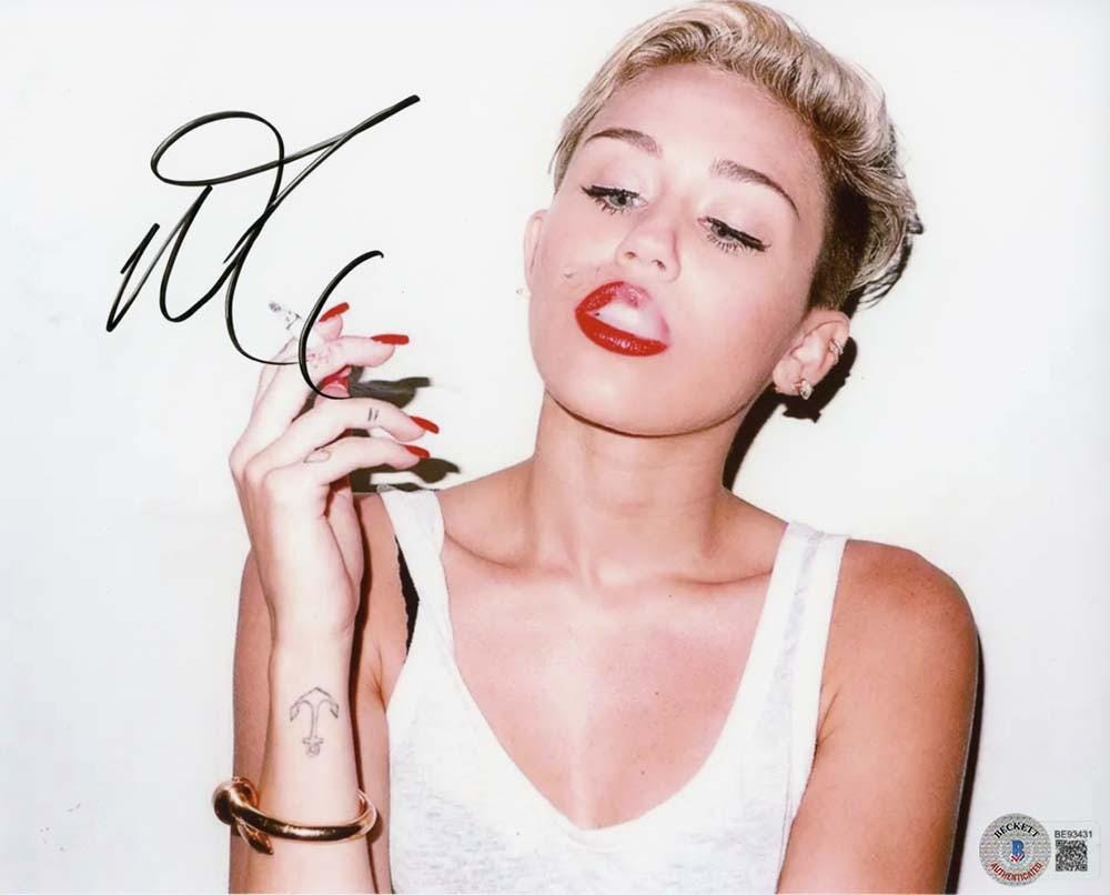 Miley Autograph - Etsy