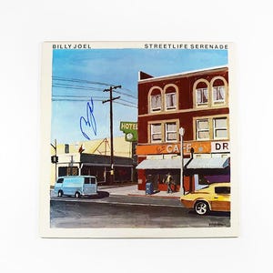 Billy Joel Vintage Signerad Skiva LP | Certifierad av JSA