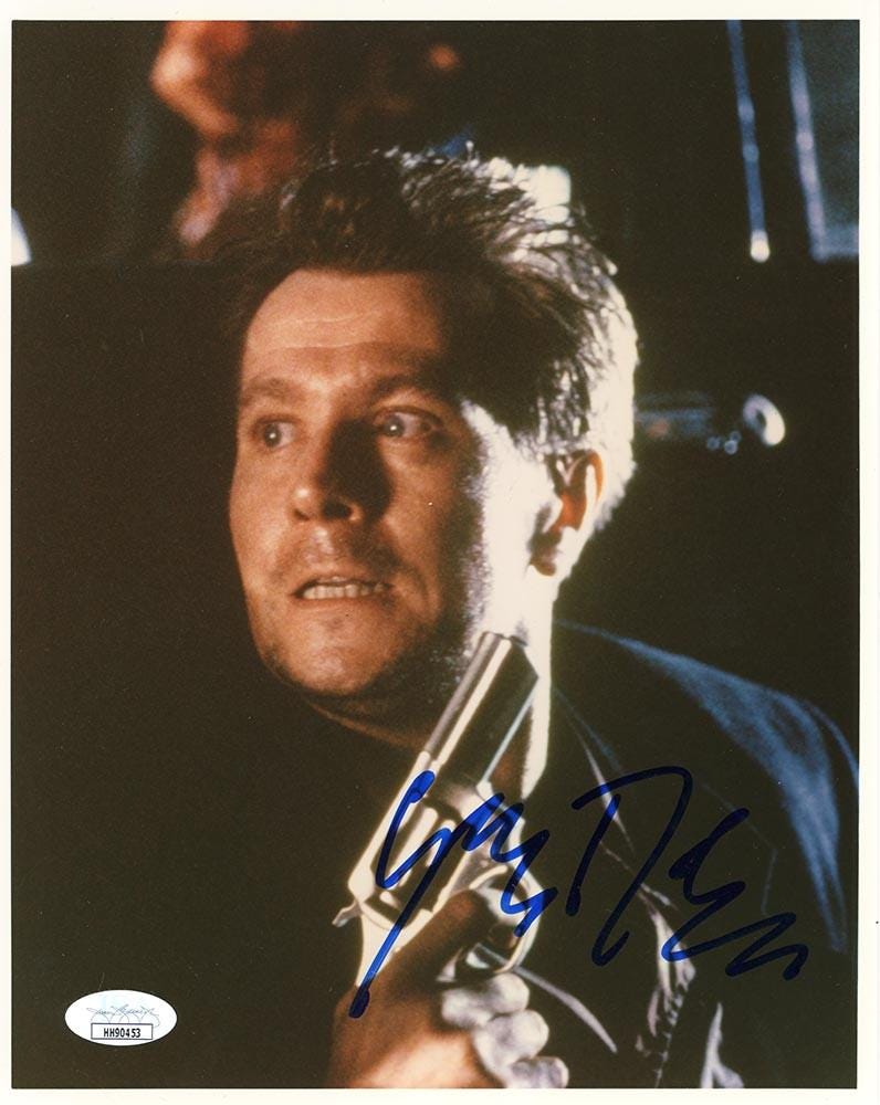 ゲーリー•オールドマン　サインフォト【証明書付き】 Gary oldman autograph - Etsy 日本