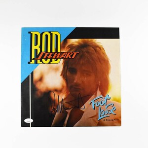 Rod Stewart signerat skivalbum LP | Certifierad av JSA
