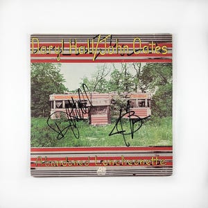 Hall and Oates signerat skivalbum LP | Certifierad av JSA