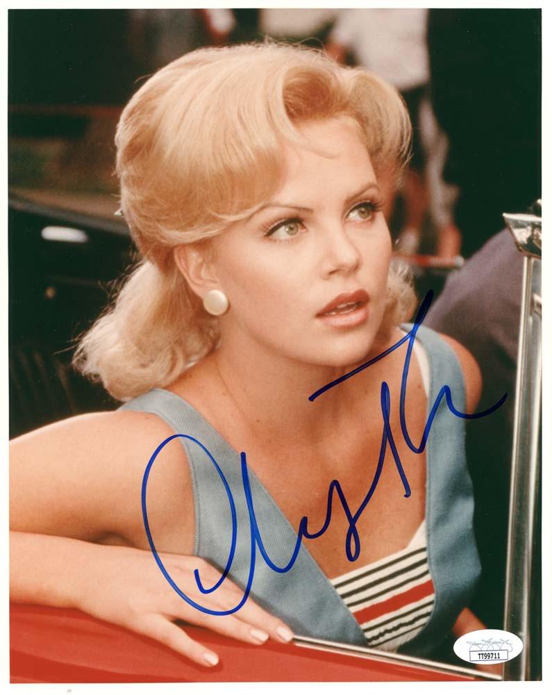 Charlize Theron Signed - Etsy