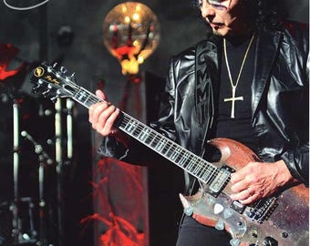 Tony Iommi Autographed Photo | 11x14 | Certified by JSA