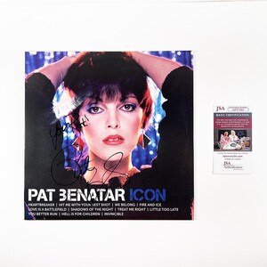 Pat Benatar signerat skivalbum LP | Certifierad av JSA