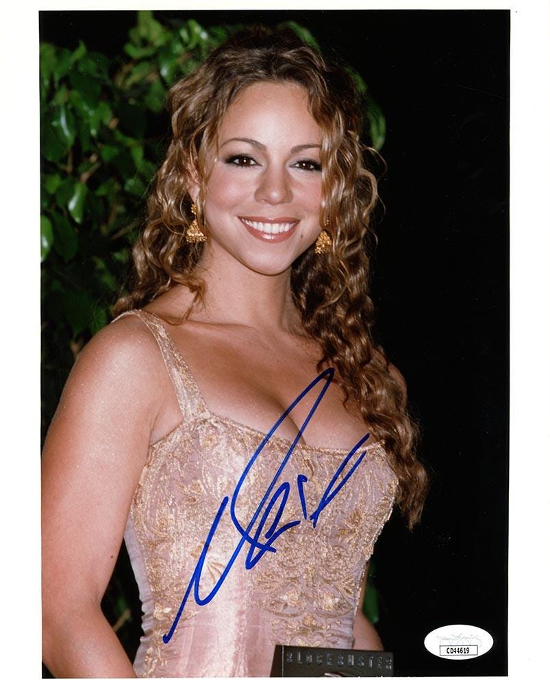 Mariah Carey Autograph - Etsy