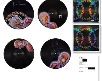 TOOL Lateralus Picture Disc Set Maynard James Keenan, Danny Carey, Justin Chancellor, Adam Jones Autographed Record Album LP | Certified COA