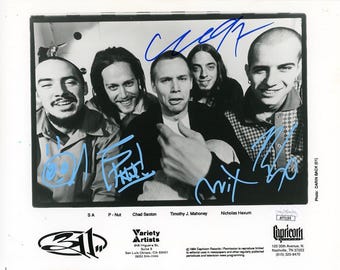 311 Band | Tim Mahoney, Nick Hexum, Chad Sexton, P - Nut, and Doug