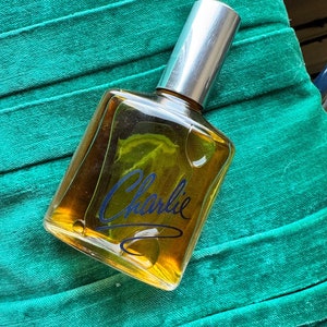 Vintage Charlie Cologne Sealed Splash Bottle Full