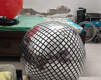 Gigantische ronde of hartfolieballonnen – Feestdecoraties roségoud, roze en zilver