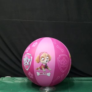 Jätte Paw Patrol strandboll – 90 cm matt PVC-poolleksak (SPH)