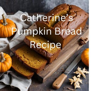 Pumpkin bread, Pumpkin Spice Bread Recipe, Bread Recipe, Homemade Recipe