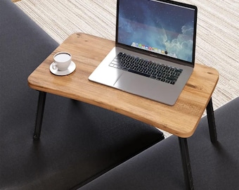 Foldable Laptop Desk, Bed Tray, Portable Lap, Breakfast Tray