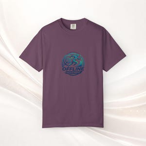 Offline Movement logo T-shirt | Cycling runner emblem, Disconnet, Reconnet Berry