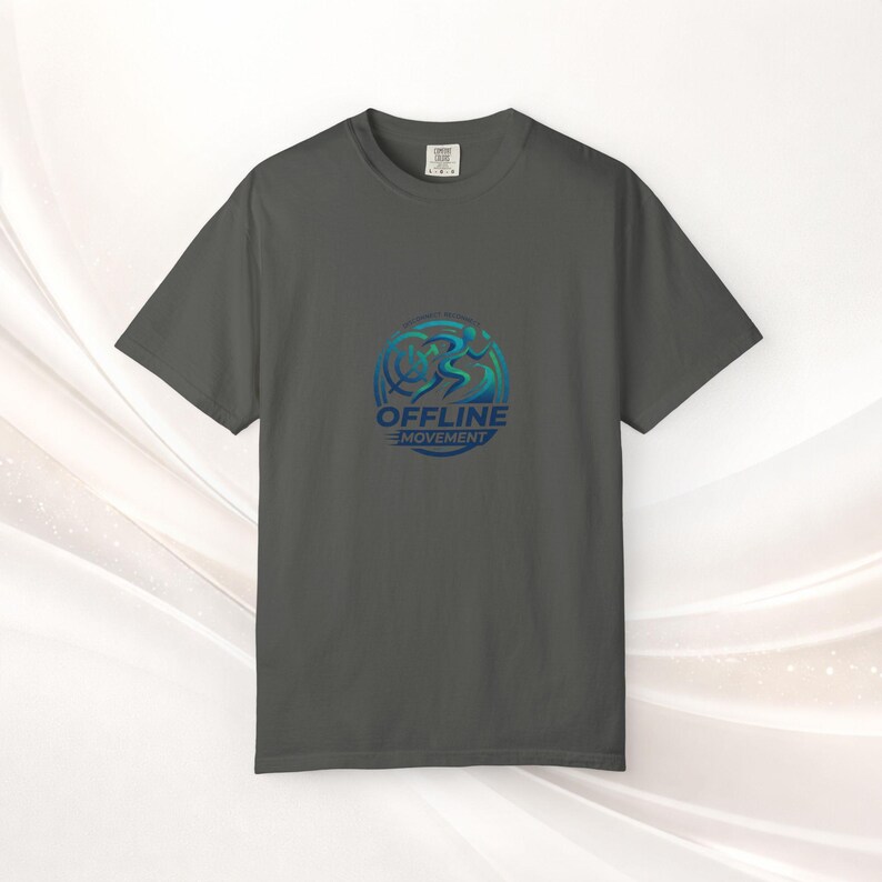 Offline Movement logo T-shirt | Cycling runner emblem, Disconnet, Reconnet Pepper