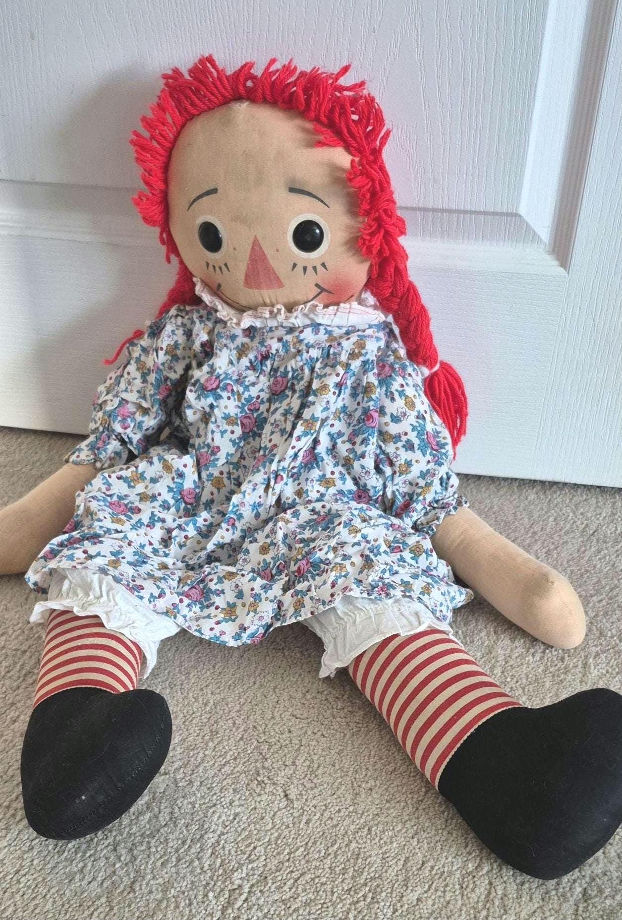 ラガディ 日本 Etsy doll ann raggedy Original ヴィンテージ