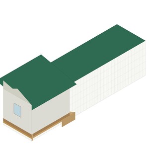 6x8 Duck House Plans for 8-10 Ducks, Large Backyard Coop Blueprint PDF, DIY Build with Ramp, Ground Level Nest Area and Cut List imagen 2