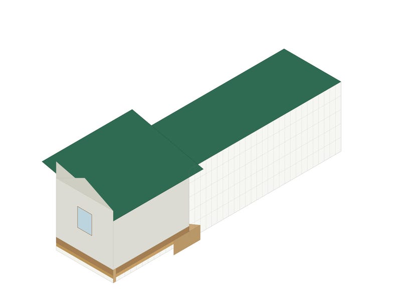 6x8 Duck House Plans for 8-10 Ducks, Large Backyard Coop Blueprint PDF, DIY Build with Ramp, Ground Level Nest Area and Cut List imagen 2