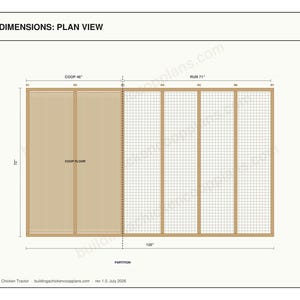Chicken Tractor Plans 6x10 A Frame for 4-6 Hens, Mobile Coop Blueprint PDF, DIY Portable Hen House Build with Wheels and Cut List image 5