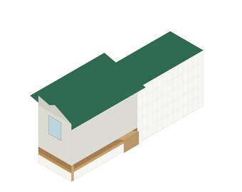4x8 Chicken Coop Plans for 4-6 Hens, Small Backyard Hen House Blueprint PDF, DIY Shed Style Build with Cut List and Run Design