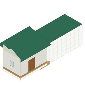 Insulated Chicken Coop Plans 8x12 for 14-18 Hens, Cold Climate Winter Hen House Blueprint PDF, DIY Build with Vent Detail and Cut List image 2