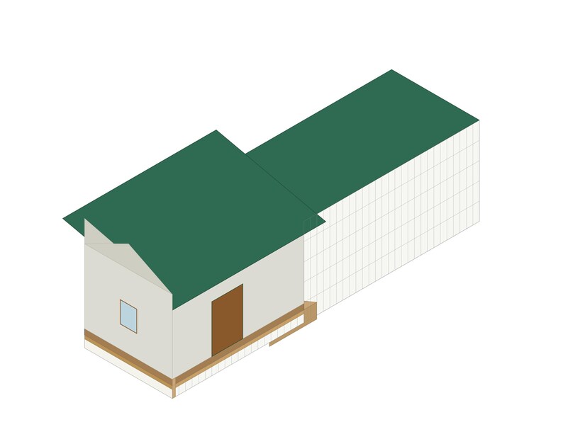 Insulated Chicken Coop Plans 8x12 for 14-18 Hens, Cold Climate Winter Hen House Blueprint PDF, DIY Build with Vent Detail and Cut List image 2