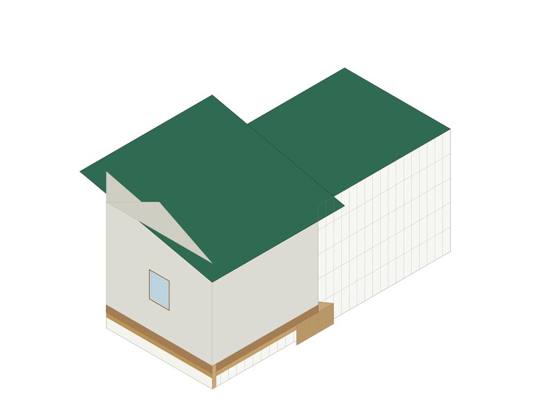 8x8 Chicken Coop Plans for 10-13 Hens, Walk In Hen House Blueprint PDF, DIY Shed Style Build with Cut List and Covered Run Design image 2