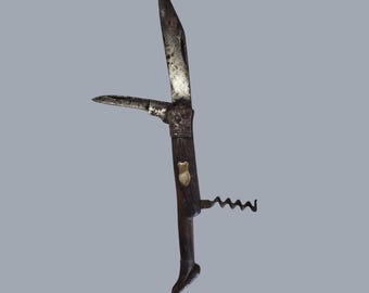 A.W. Wadsworth & Son Pocket Knife and Corkscrew