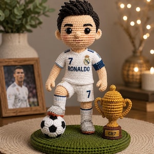 Cristiano ronaldo plush - Etsy 日本