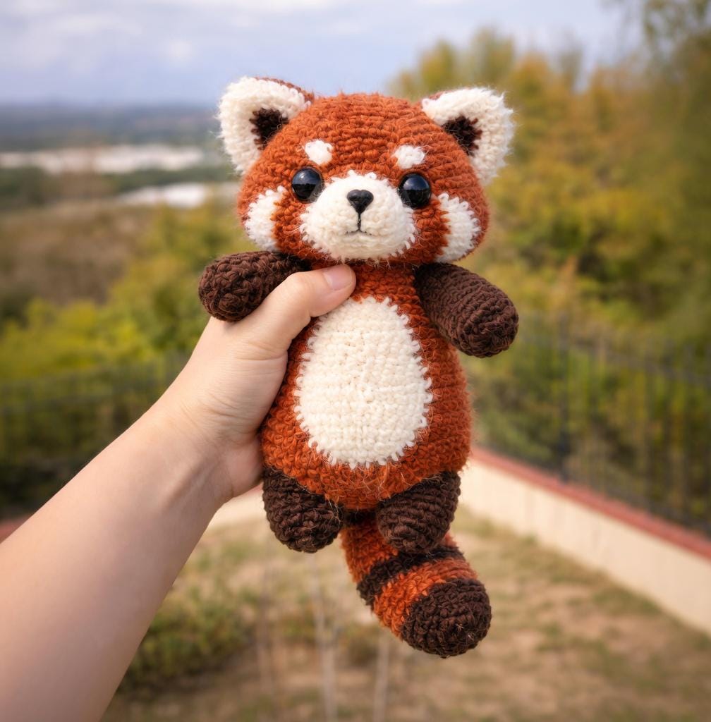 30 Red Panda Crochet Patterns for Adorable Handmade Gifts 20 Floppy Red Panda Crochet Pattern – Amigurumi Crochet Panda Bear Pattern