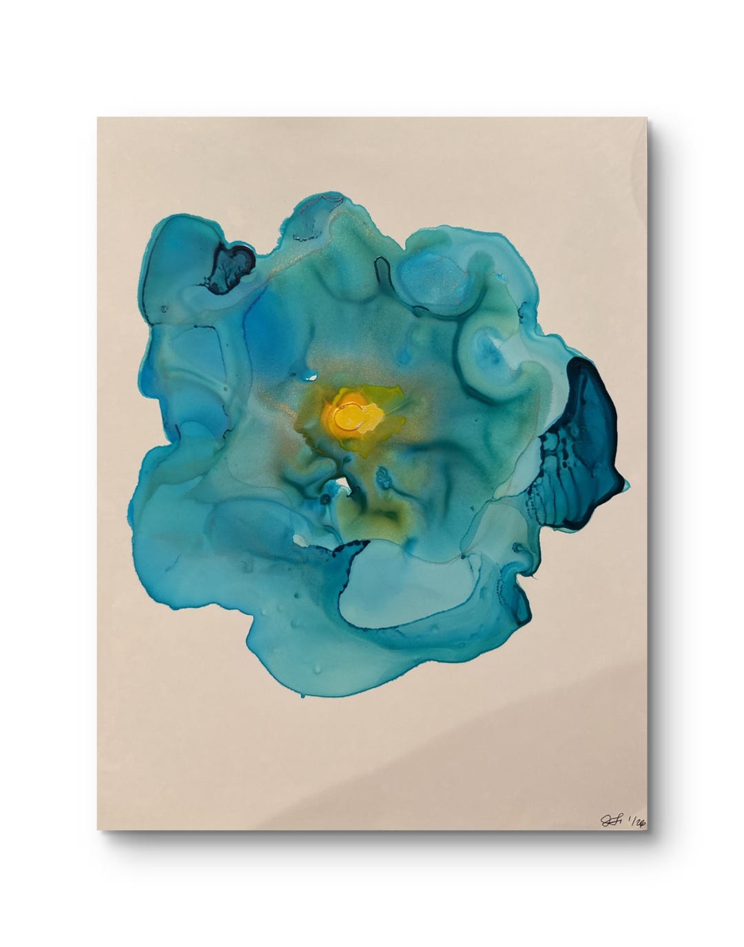 Blue Hawaii - Abstract Original Art - Etsy