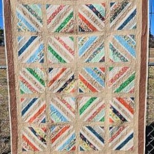 Heirloom Lace String Quilt 52x66 – Vintage Cottage Lap Throw