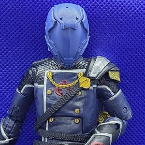 Cobra Commander Battle Helmet - 1/12 scale