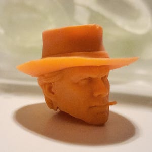 The Good Gunfighter Eastwood inspired - 1/12 scale head