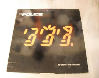 The Police Ghost In The Machine 1981 original vintage vinyl Lp on A&m Records