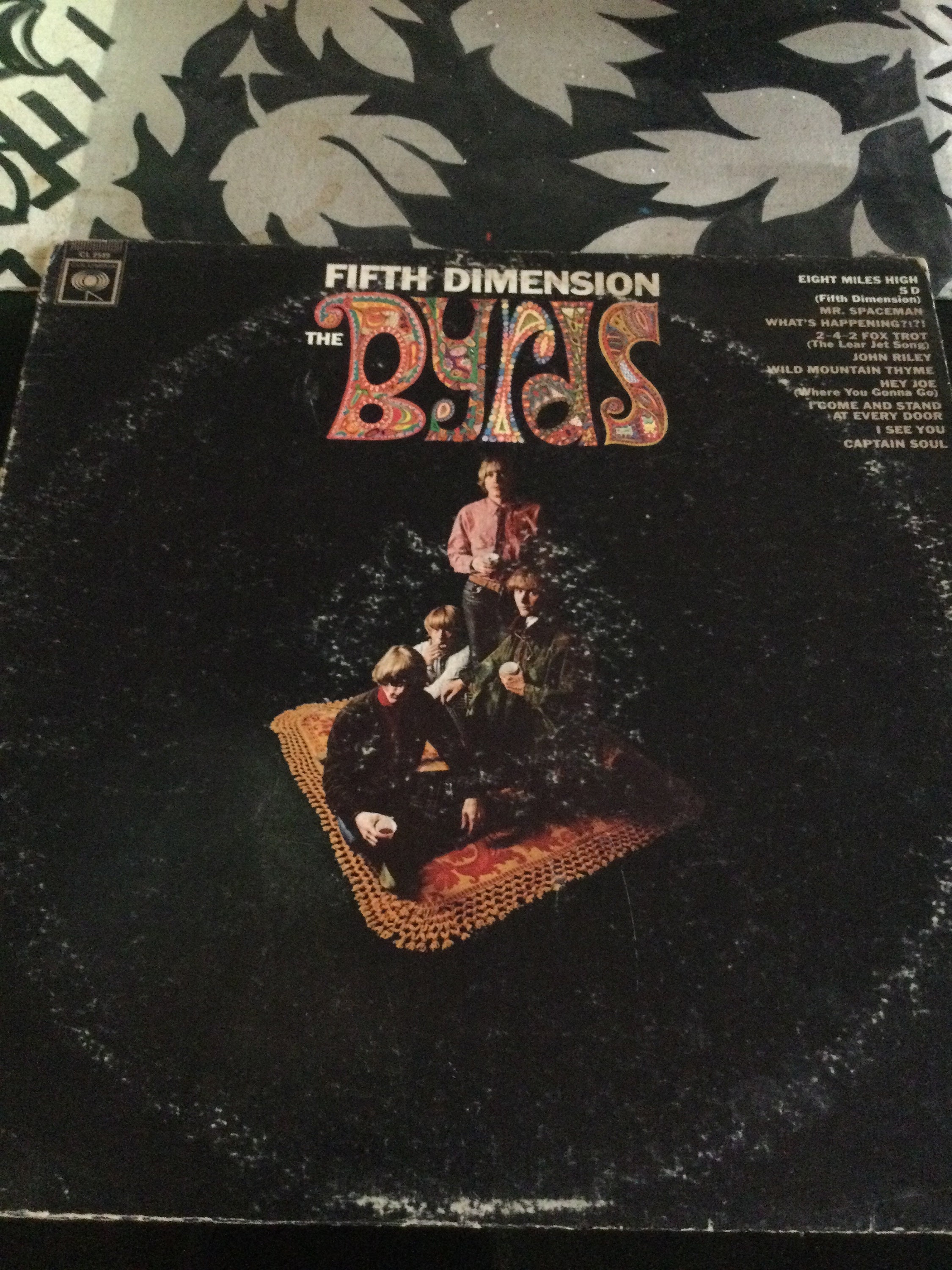 The Byrds Fifth Dimension Columbia Records MONO - Etsy