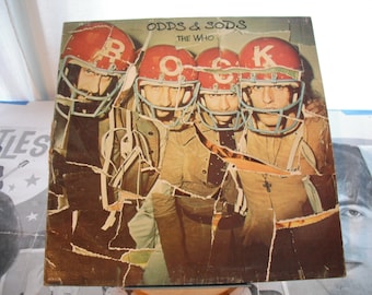 The Who - Odds & Sods W/ Lyric Sheet and Poster - 