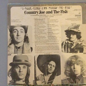 Country Joe And The Fish I Feel Like I'm Fixin' To Die On Vanguard Records no game board 1967 RIP Joe image 4
