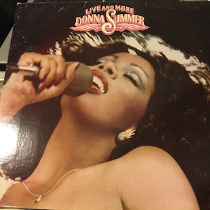 Donna Summer Live And More  Double Lp on Casablanca Records 1978 Georgio Produced Gatefold Die cut First Press