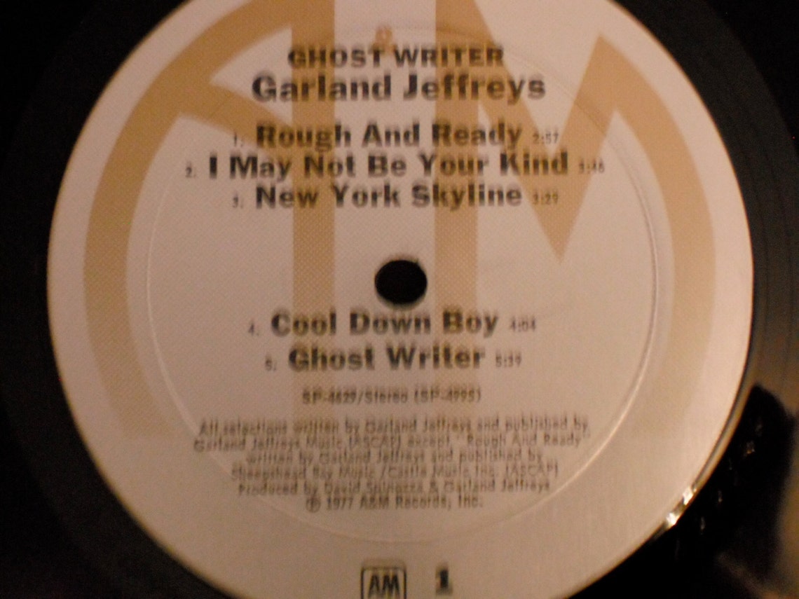 Garland Jeffreys Ghost Writer 1977 James Taylor David Peel Etsy