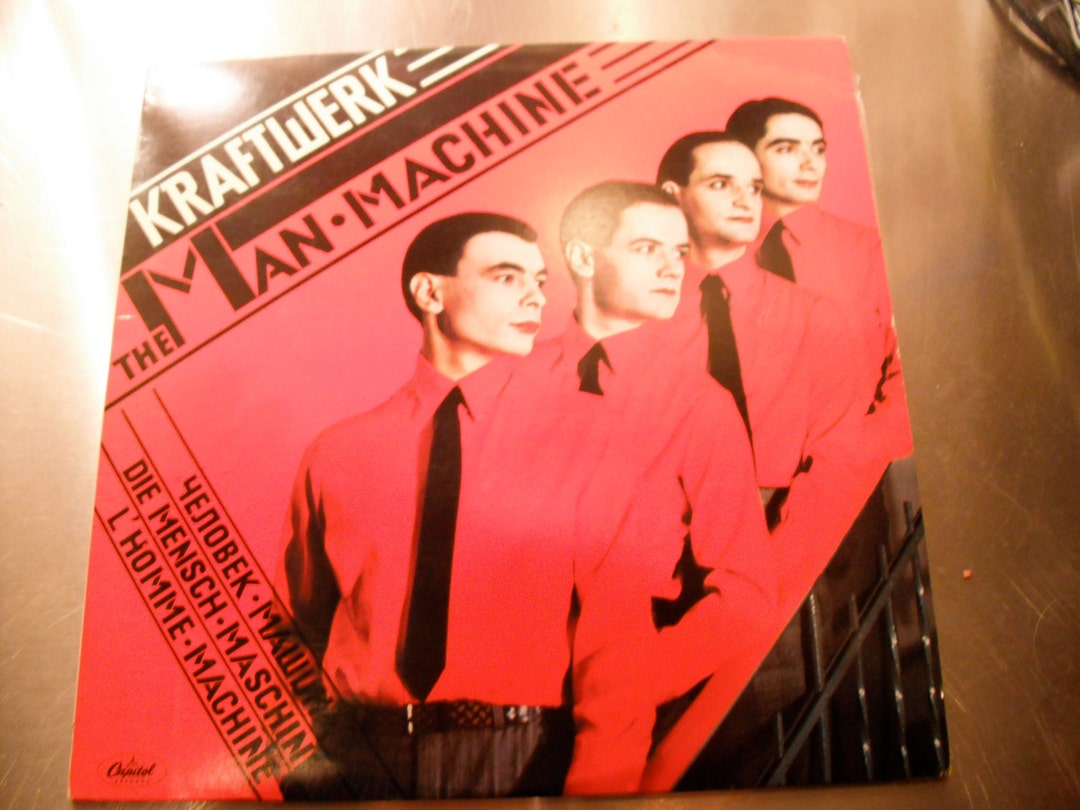 Kraftwerk the Man Machine Original Vintage Vinyl 1978 7th Studio Lp ...