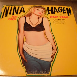 Nina Hagen 3 track 12" New York New York ZARAH 1983 ON Columbia Records Producer Giorgio Moroder Keith Forsey