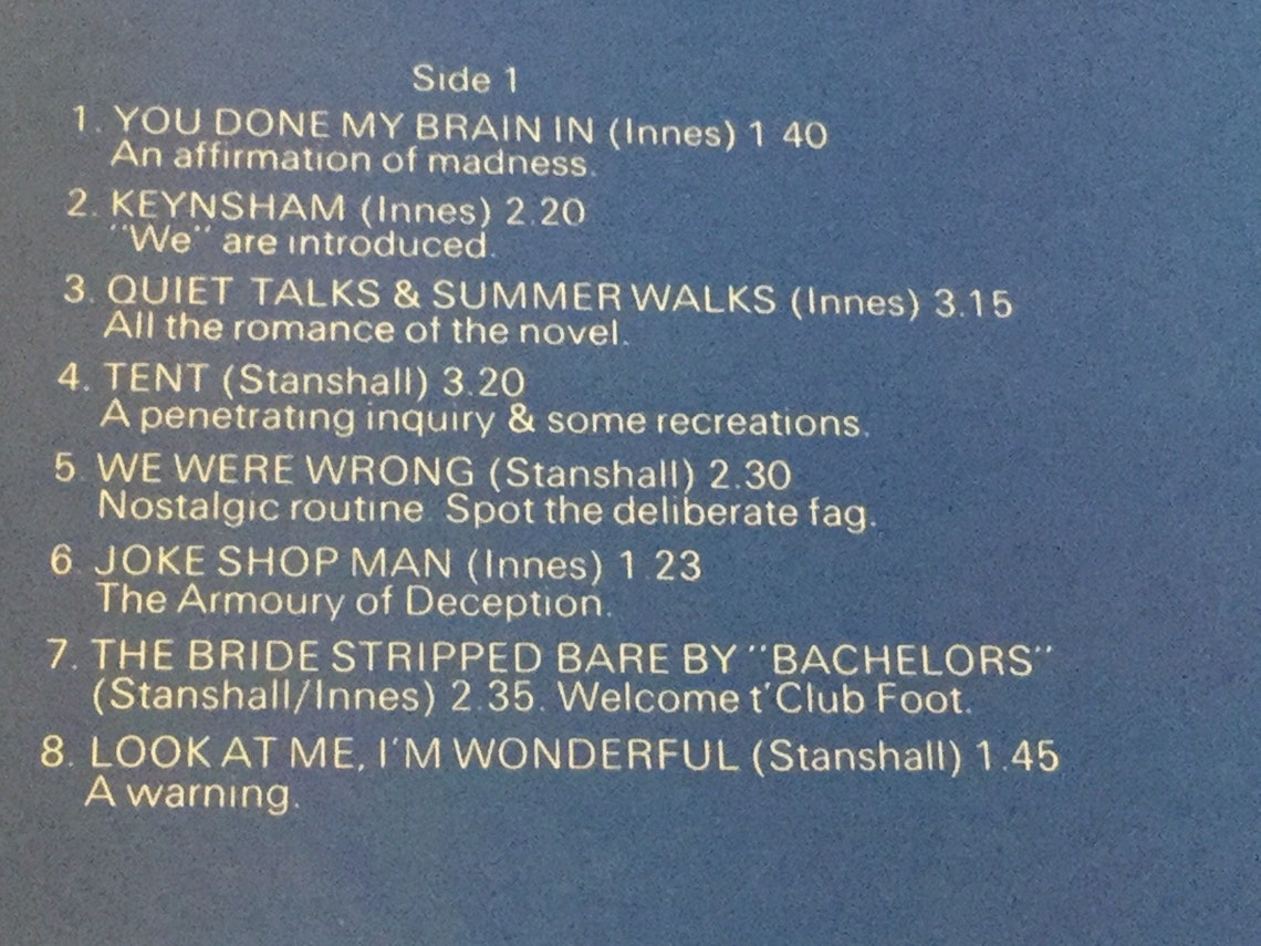 Bonzo Dog Band Keynsham on UA Records UK 1969 Usa Version Etsy