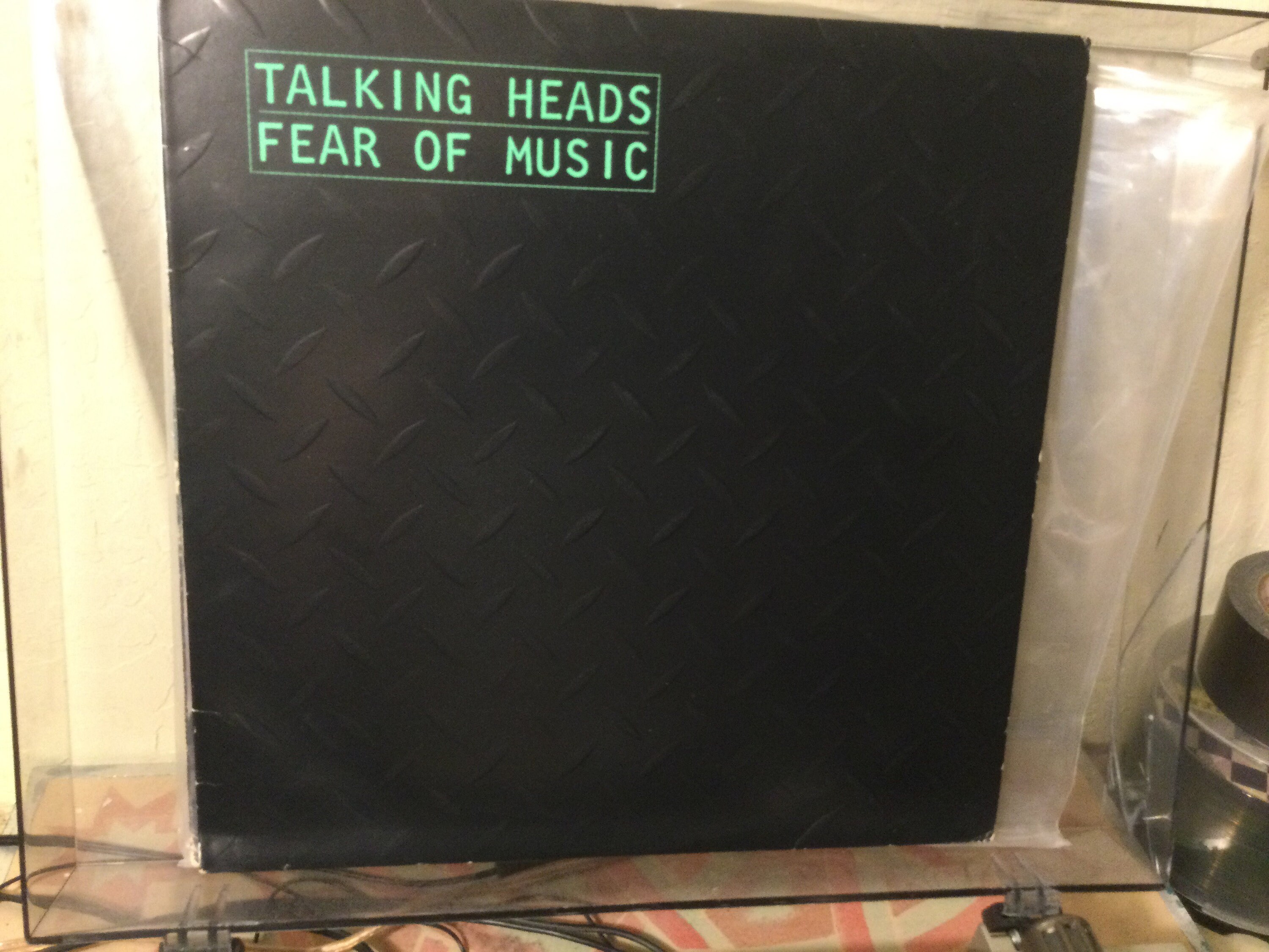 Taking Heads Fear of Music 1979 Textured Cover Sire Records - Etsy