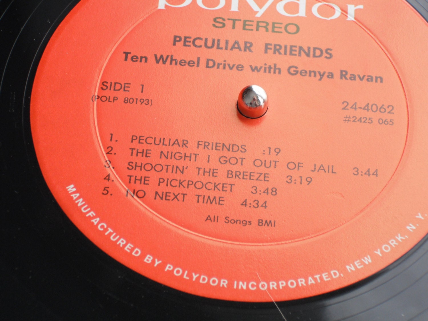 Buy Ten Wheel Drive With Genya Raven Peculiar Friends on Polydor Online in  India 