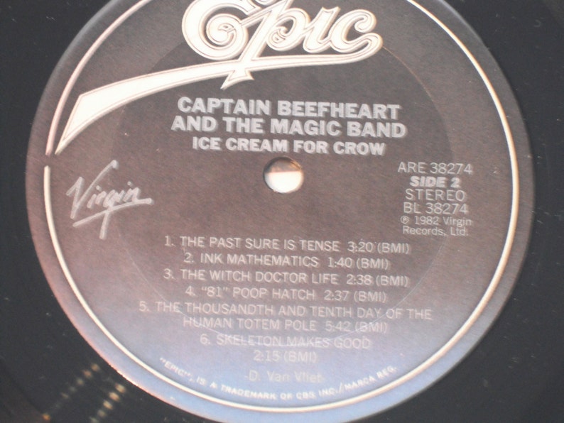 Captain Beefheart and TheMagic Band Ice Cream For Crow On ...